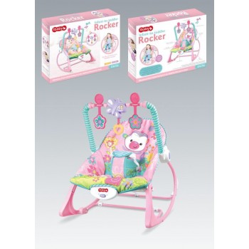 Njihalica stolicica za bebe roze